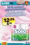A101 24 Mart 2018 Hafta Sonu - Solo Parfümlü Tuvalet Kağıdı
