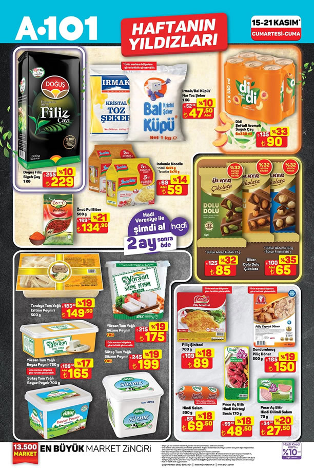 A101 15 Kasım 2025 Aktüel Ürünler Kataloğu