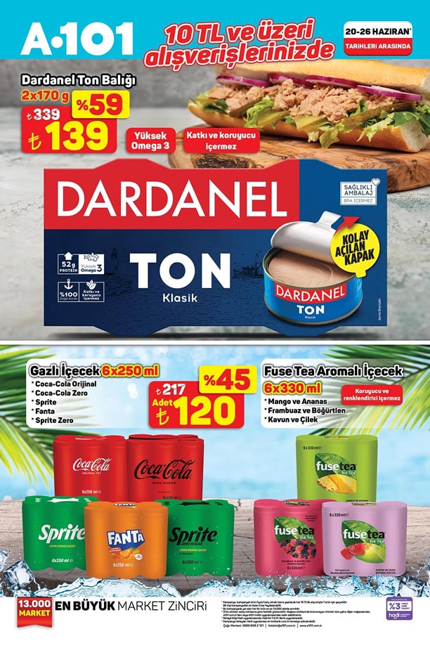 A101 20 - 26 Haziran 2025 İndirim Kataloğu
