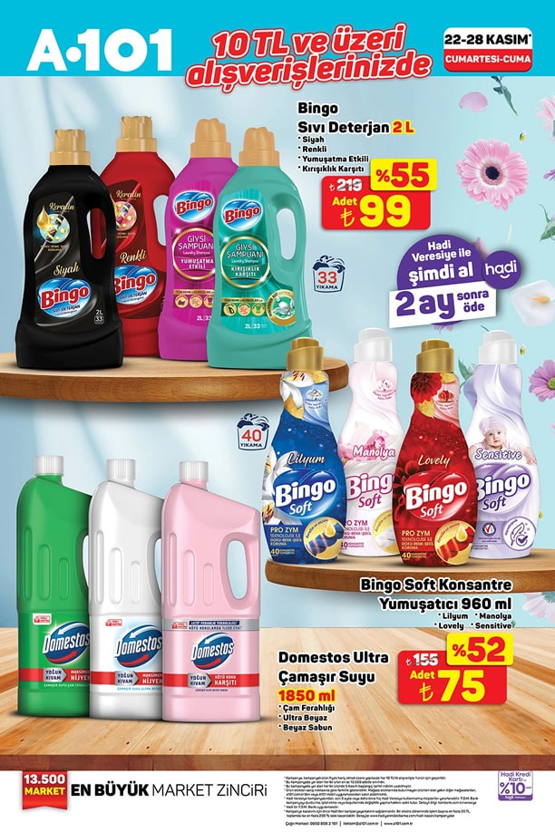 A101 22 - 28 Kasım 2025 İndirim Broşürü