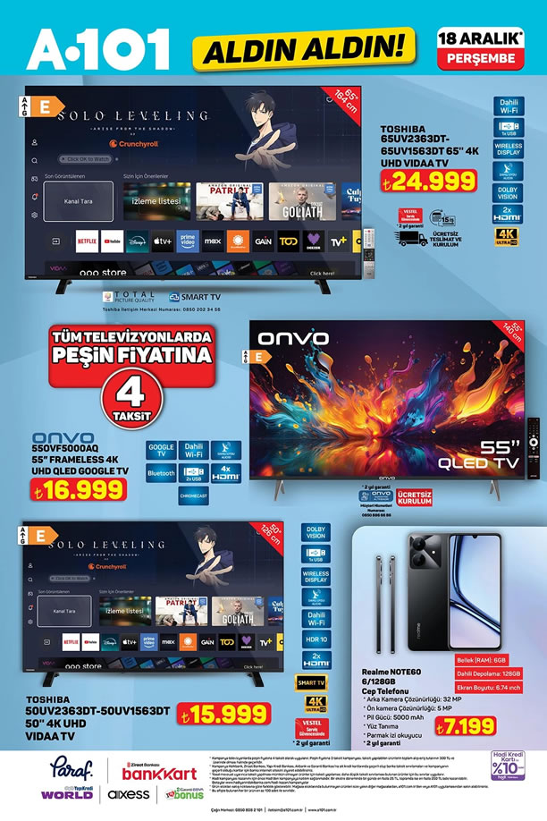 A101 Aktüel 18 Aralık 2025 Kataloğu - 1