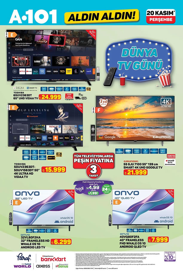 A101 Aktüel 20 Kasım 2025 Kataloğu - 1