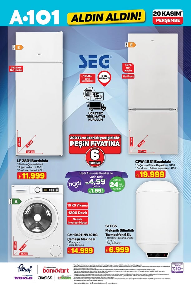 A101 Aktüel 20 Kasım 2025 Kataloğu - 2
