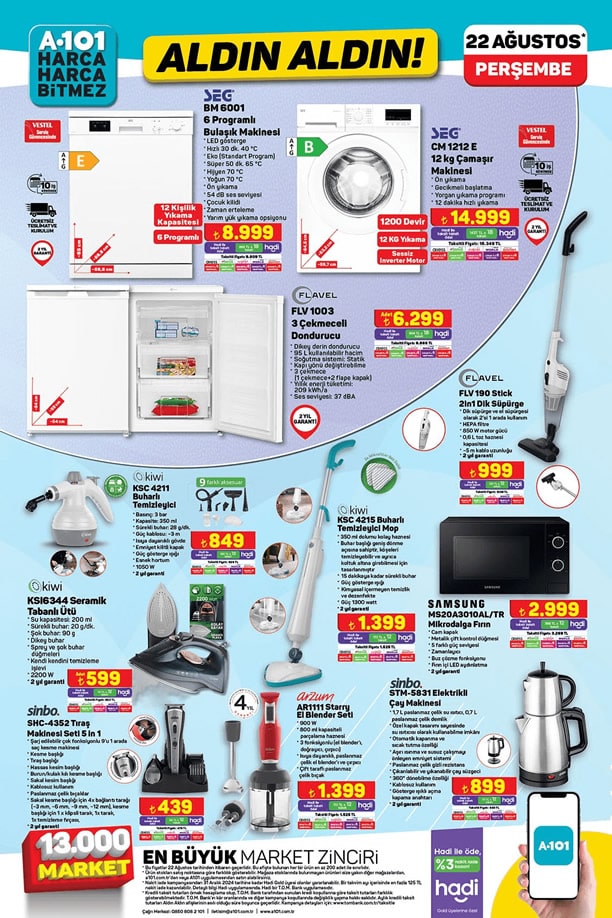 A101 Aktüel 22 Ağustos 2024 Kataloğu - 2