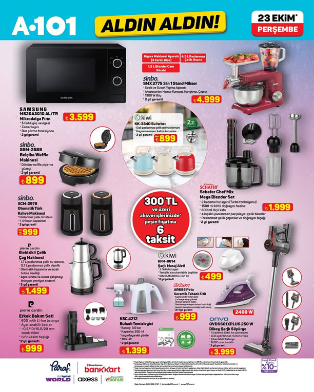 A101 Aktüel 23 Ekim 2025 Kataloğu - 3