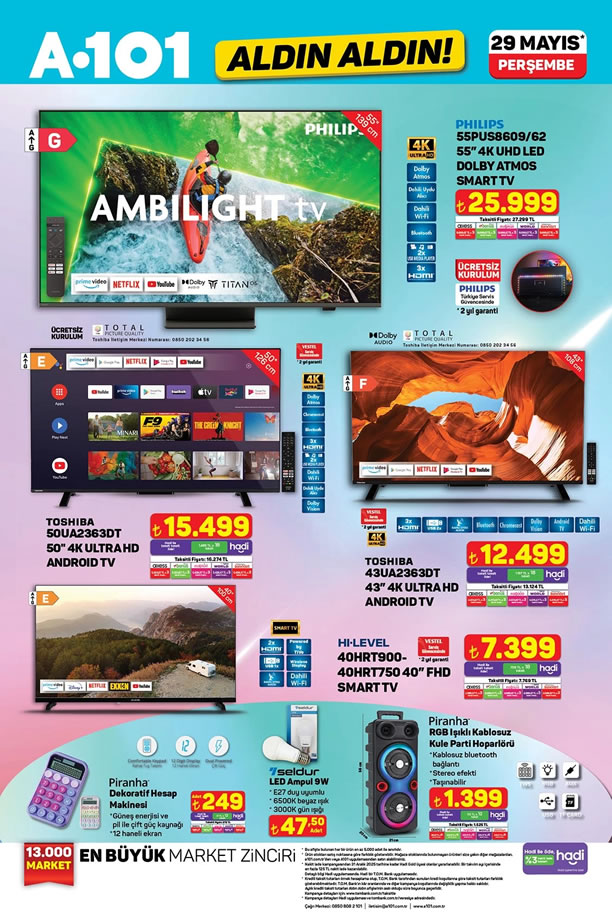 A101 Aktüel 29 Mayıs 2025 Kataloğu - 1
