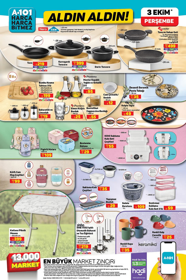 A101 Aktüel 3 Ekim 2024 Kataloğu - 3