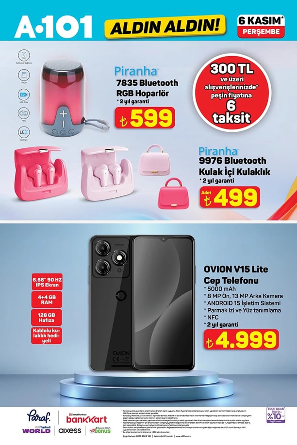A101 Aktüel 6 Kasım 2025 Kataloğu - 2