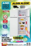 A101 22 Ağustos 2019 Kataloğu - SEG No Frost Buzdolabı