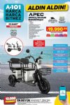 A101 23 Mart 2023 Kataloğu - APEC APM5 Üç Tekerlekli Elektrikli Moped