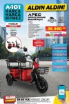 A101 7 Aralık 2023 - APEC APM5 Üç Tekerlekli Elektrikli Moped