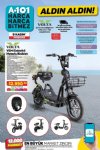 A101 9 Kasım 2023 Kataloğu - Volta VSM Elektrikli Motorlu Bisiklet