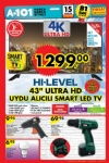 A101 Aktüel 15 Aralık 2016 Katalogu - HI-LEVEL Ultra HD Smart Tv