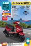 A101 Market 12 Ekim 2023 Kataloğu - APEC 49.4 CC Benzinli Moped