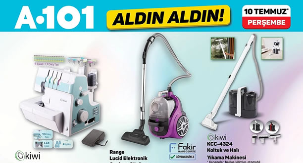 A101 10 Temmuz 2025 Aktüel Ürünler Kataloğu