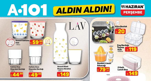 A101 11 Haziran 2026 Aktüel Ürünler Kataloğu
