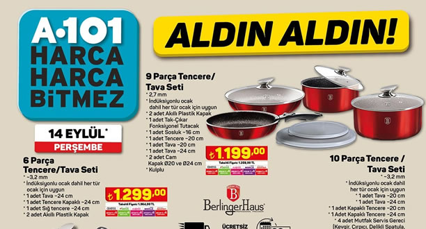 A101 14 Eylül 2023 Aktüel Ürünler Kataloğu
