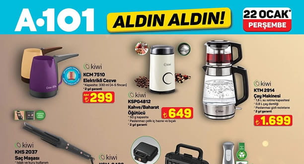 A101 22 Ocak 2026 Aktüel Ürünler Kataloğu