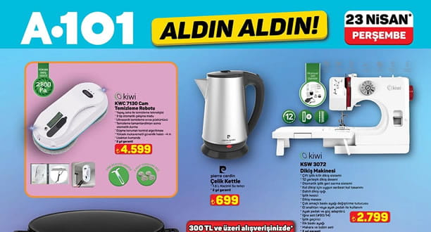 A101 23 Nisan 2026 Aktüel Ürünler Kataloğu