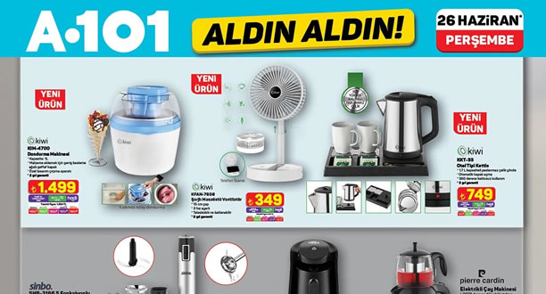 A101 26 Haziran 2025 Aktüel Ürünler Kataloğu