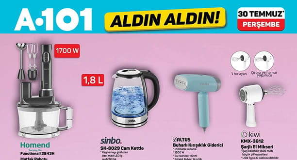 A101 30 Temmuz 2026 Aktüel Ürünler Kataloğu