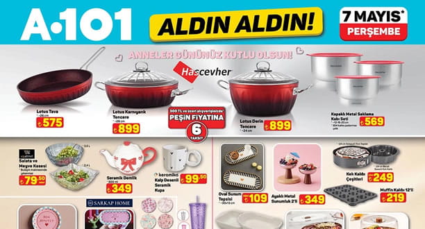 A101 7 Mayıs 2026 Aktüel Ürünler Kataloğu