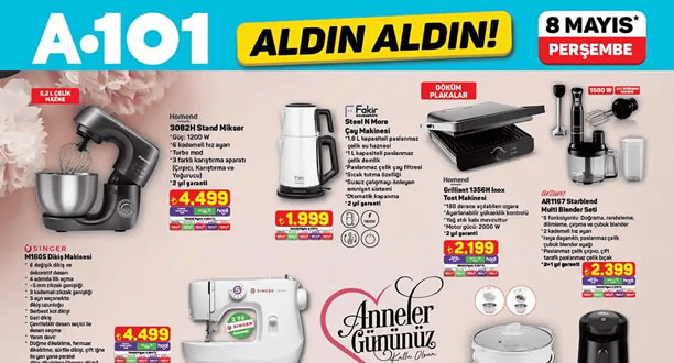 A101 8 Mayıs 2025 Aktüel Ürünler Kataloğu